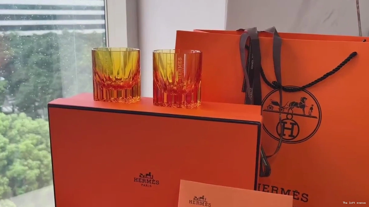 CUPS GLASSWARE HERMES 0730